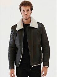The Adventurous Leather Shearling Jacket