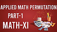 11 Math Applied Math Permutation