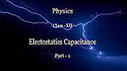 12 Physics Electrostatics ( Capacitance)