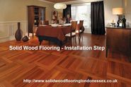 Important step of the solid wood flooring installation