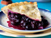 Cape Cod blueberry pie