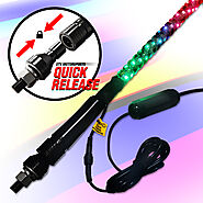 RUGGED WHIPS™ 360° 4ft Lighted Whip – Off road parts and accessories