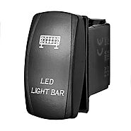 LED LIGHT BAR Laser Rocker Switch – STV Motorsports Las Vegas