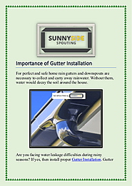 Importance of Gutter Installation - NZ Spouting | edocr
