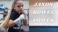 Jaxon Bowes power for an 8 year old is next level