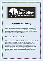 Latest Auckland News Summary - The Aucklist | edocr