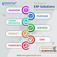 Customised ERP development company in Kerala | Global EyeT