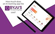 cost to develop education app like BYJU's