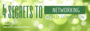 4 Secrets to NETWORKING World Domination - The REMIC Blog - Weekly News + Tips