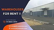 Find the expert of storage space for lease in Hazira | Divya Estate Management