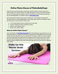 Online Pilates Classes of PilatesBodyShape by Pilates Body Shape - Issuu