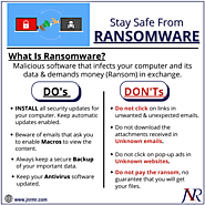 Stay safe from #ransomwareattack