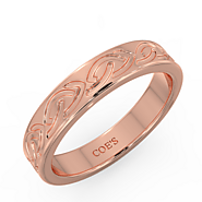 Buy Rose Gold Wedding Ring before Valentines Day