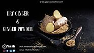 Dry Ginger & Ginger Powder