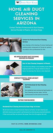 Professional Air Duct Cleaning Services By Dryer Kings