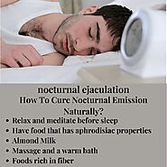 Stop nocturnal ointments | nocturnal ejaculation and natural remedies.
