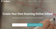 Fedora - Start an Online School | Online Course Hosting