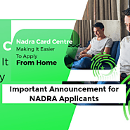 Important Announcement for NADRA Card Applicants