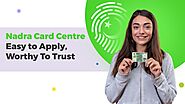 How nadra card center works online