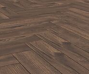 Swiss Krono Calais Oak Herringbone Laminate Flooring 8mm | Direct Flooring