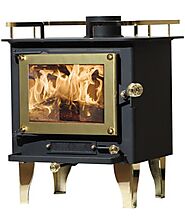Mini Wood Stove Designed to Heat Cabins and RV's
