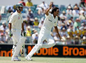 India vs Australia Test match at Perth in 2008.