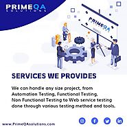 Software QA Testing Services Offered By Prime QA Solutions