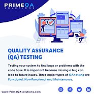 Quality Assurance(QA) Testing Services by Prime QA Solutions