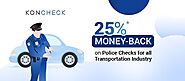 DRIVERS | CLAIM 25% Refund on Police Clearance Certificate