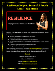 Resilience Helping Successful People Leave Their Mark!! | edocr