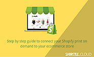Step by step guide to connect your Shopify print on demand to your ecommerce store