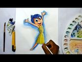 how to draw joy from inside out