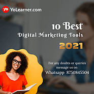 10 best digital marketing tools for 2021 | YoLearner