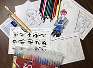 Anime Art Kit & Anime Art Subscription Box | I Create Art Box
