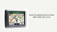 Update Garmin Nuvi 200/205W Help 1-8057912114 Garmin GPS Update