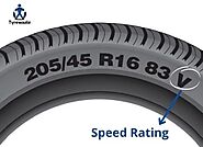 What is meant by speed rating in tyres