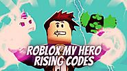 Latest codes list for Roblox My Hero Rising Codes February 2021