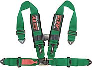 STVMotorsports Safety Harness (5 Point 3 H-Type, Green)