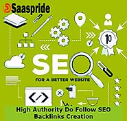 We are the best expert to Build High Authority Do Follow SEO Backlinks Manually