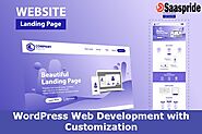 We can modify or develop a WordPress website with customization