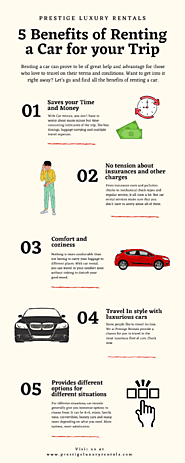 5 Benefits of Renting a Car for your Trip | edocr