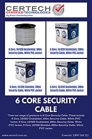 6 Core Security Cable