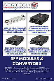 SFP Modules & Converters