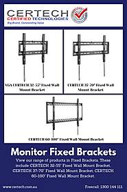 Monitor Fixed Brackets