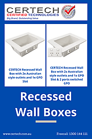 Recessed Wall Boxes
