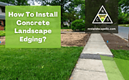 Website at https://rcslandscapellc.com/how-to-install-concrete-landscape-edging/