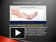 Natural Remedies for Restless Legs