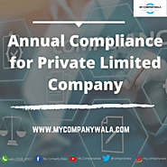 mycompanywala- annual compliance for pvt ltd company