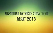 Karnataka SSLC Results 2015