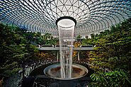 HSBC Rain Vortex in Jewel Changi Airport